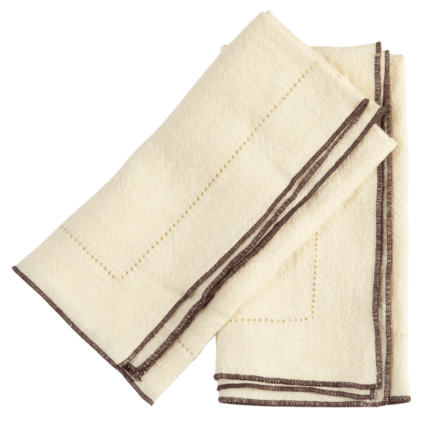 Heavy Weight Linen Napkins, Set of 4 - Fez