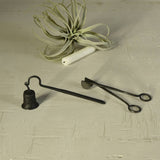 Forged Candle Snuffer, Iron - Black