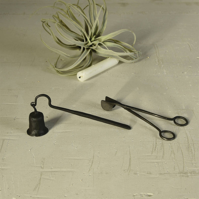 Forged Candle Snuffer, Iron - Black