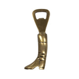 Antiqued Brass Equestrian Riding Boot Bottle Opener