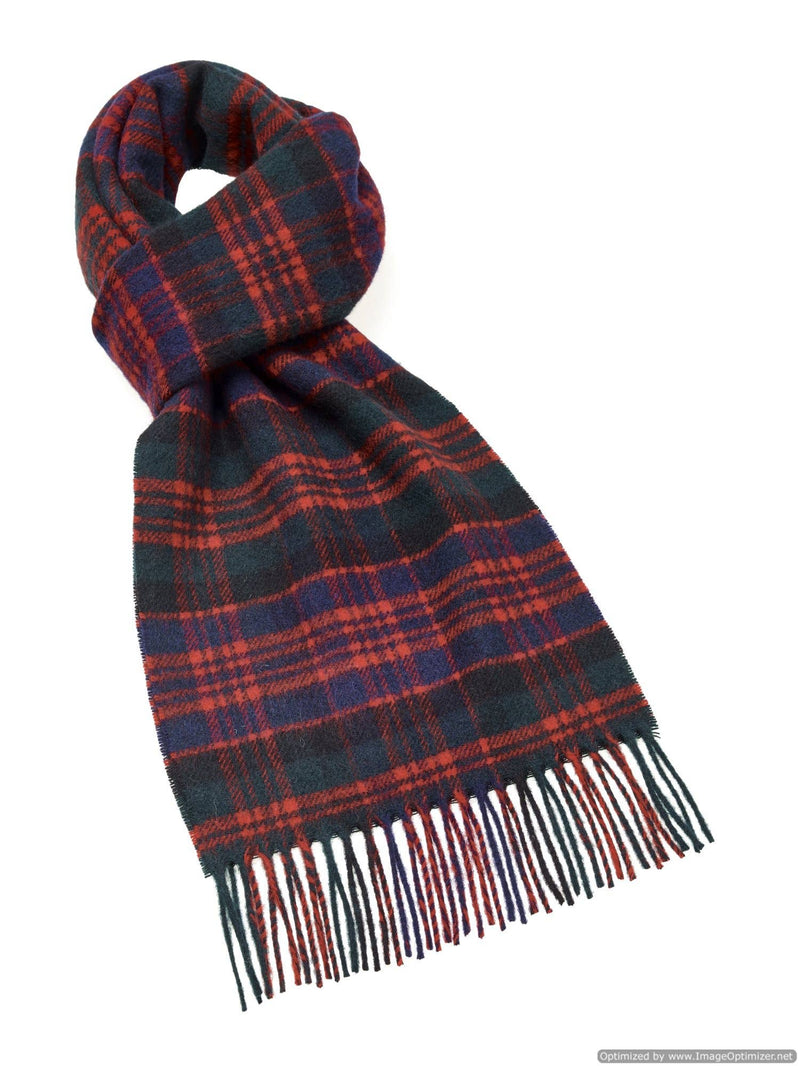 Tartan / Plaid Scarf Collection - 10" x 75" - Made in UK