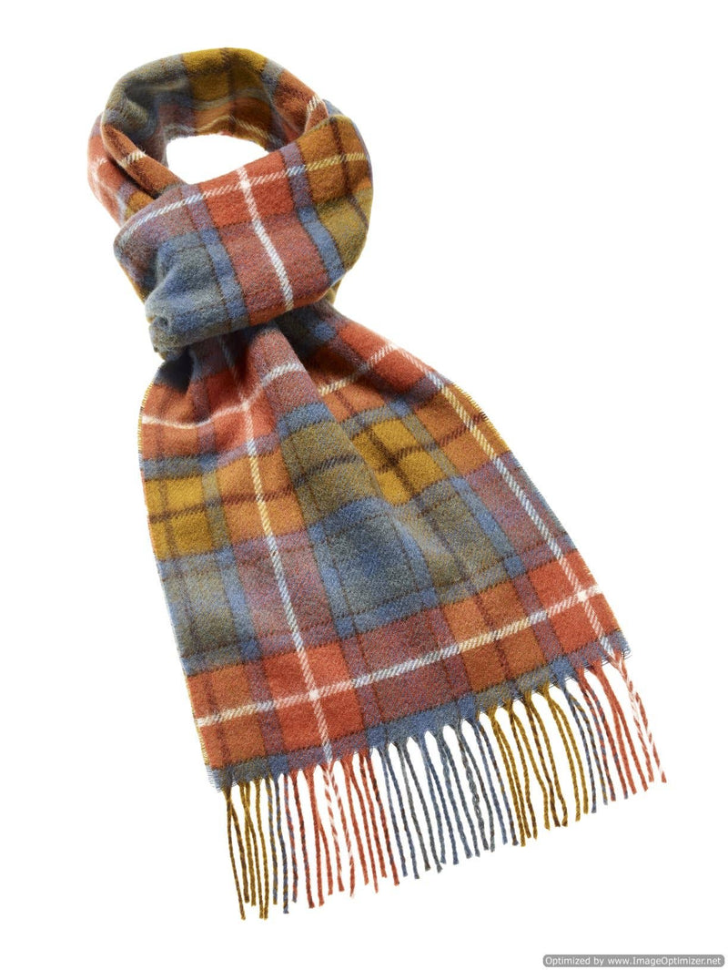 Tartan / Plaid Scarf Collection - 10" x 75" - Made in UK