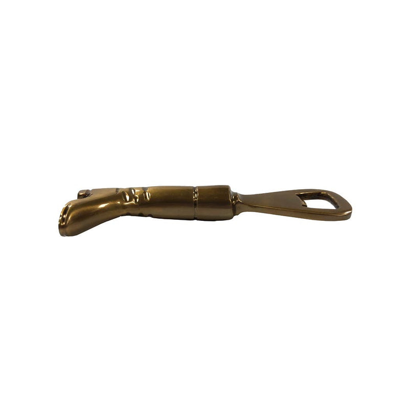 Antiqued Brass Equestrian Riding Boot Bottle Opener