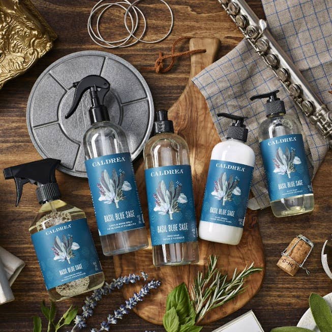 Basil Blue Sage Linen & Room Spray with Soap Bark & Aloe