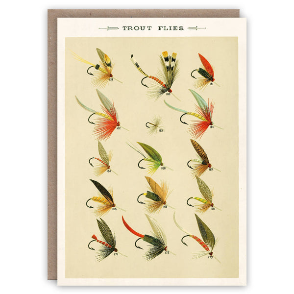 Favorite Flies greeting card