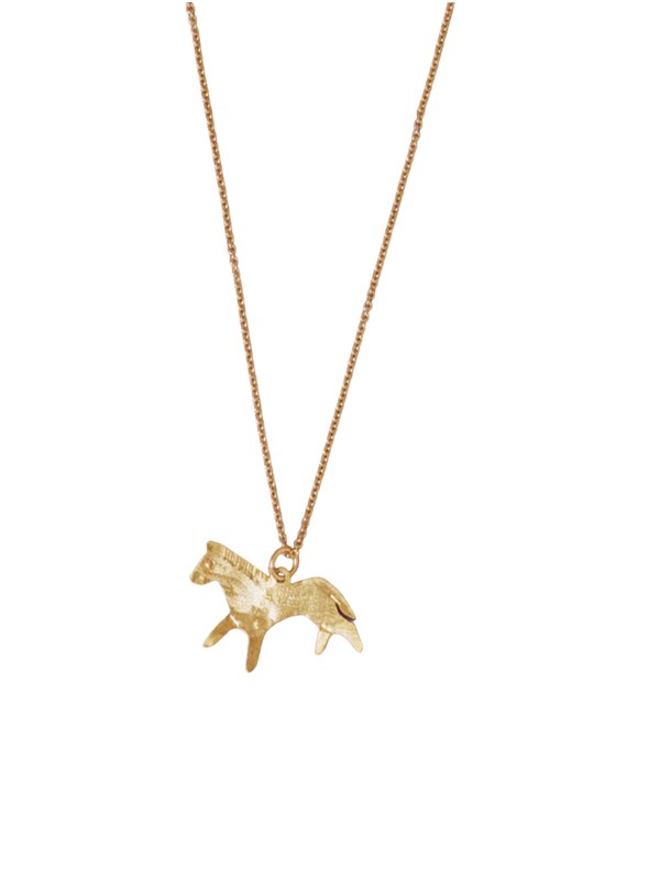 Cavallo Horse Rider Necklace