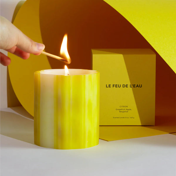 Citron Candle, Large