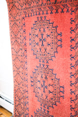 Antique Afghan Tribal Area Rug