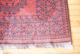 Antique Afghan Tribal Area Rug