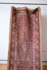 Antique Kurdish Runner Rug