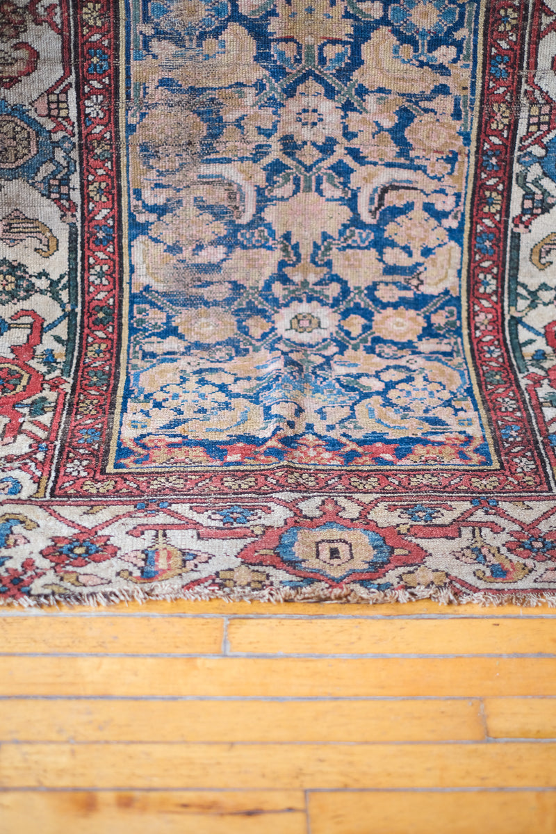 Antique Kurdish Flatweave Rug