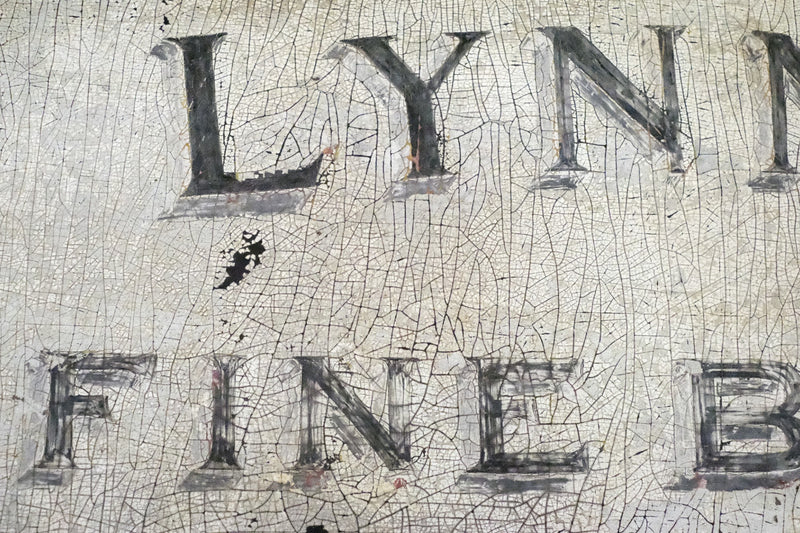 Antique Lynn's Fine Bread Trade Sign