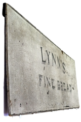 Antique Lynn's Fine Bread Trade Sign