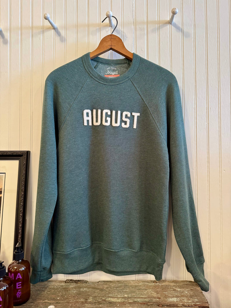 Heather Forest Classic Raglan August Sweatshirt