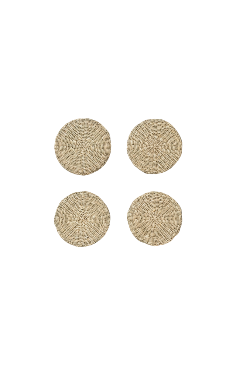 Raya Seagrass Coasters, Set of 4