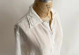 Button Shirt, White