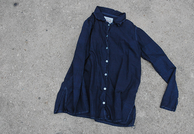 Button Shirt, Indigo