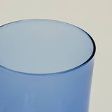 ESSENTIAL GLASSWARE - SET OF 4, BLUE - MEDIUM