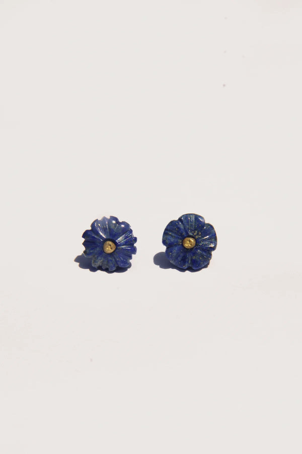 Fiore Lapis Stud Earrings