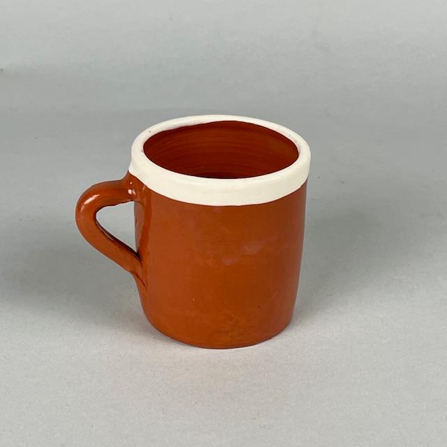 White Rim Mug